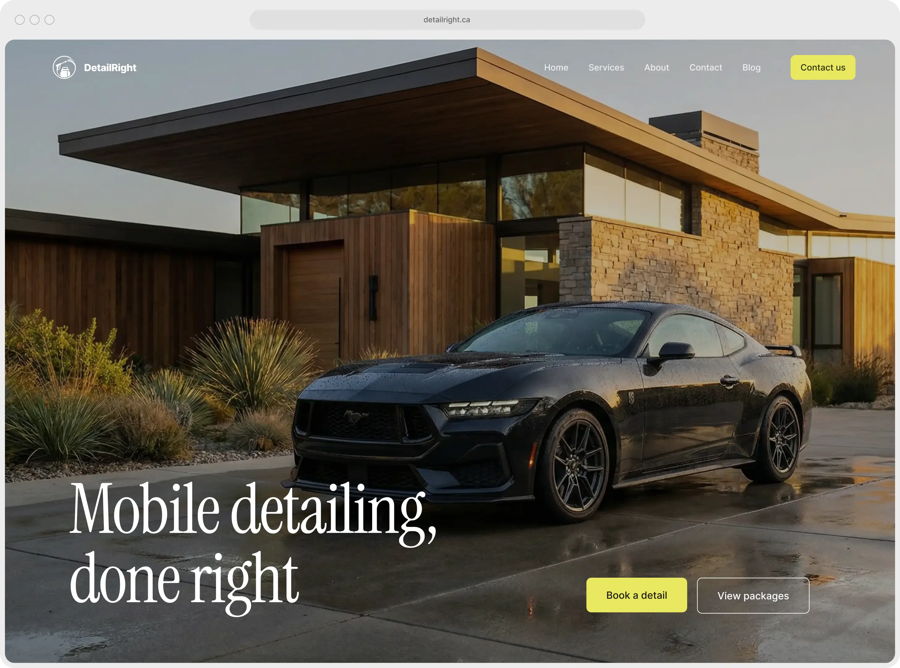 Durable website example