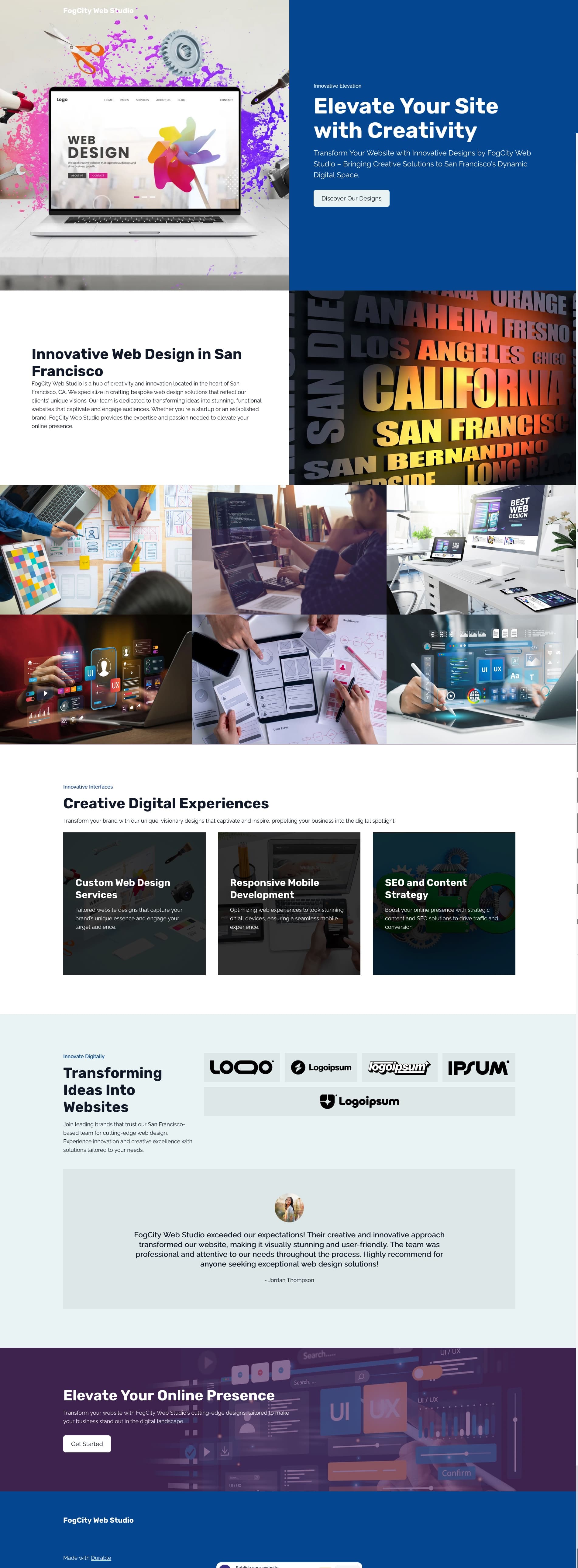 Web Design Website Template