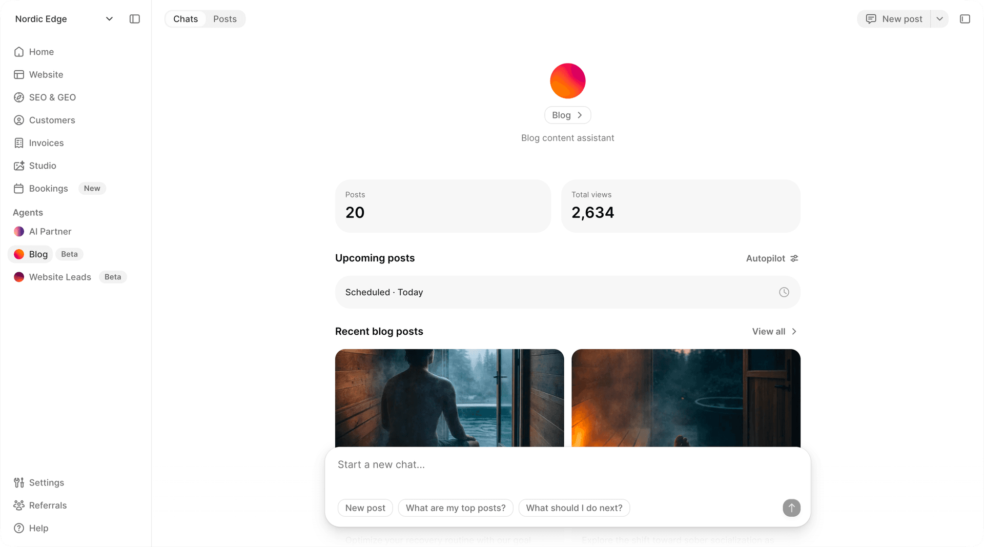 Introducing the Blog Agent: content that writes itself