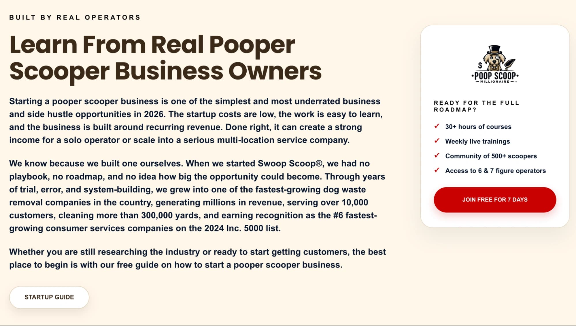Screenshot of Poop Scoop Millionaire