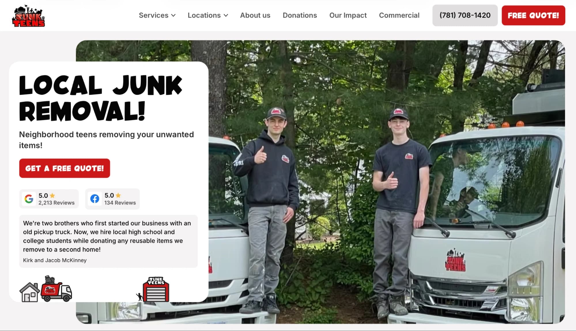 Screenshot of Junk Teens